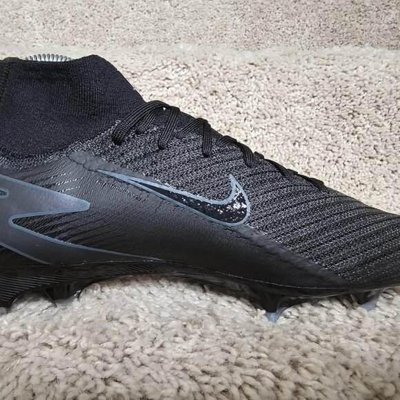 Nike Mercurial Superfly 10 Elite FG Black Deep Soccer Cleats FQ1454-002 Sz 6.5 main image 4